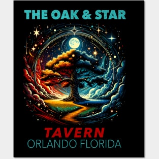 The Oak and Star Orlando Florida Theme Park Bar Posters and Art